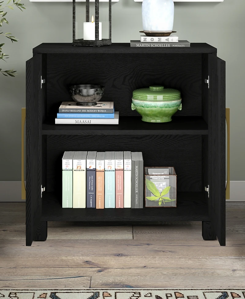 Hudson & Canal 28" Chabot Wide Rectangular Accent Cabinet