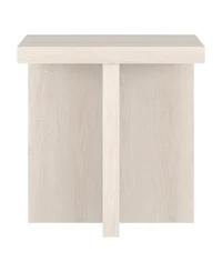 Hudson & Canal 22" Elna Wide Square Side Table