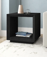 Hudson & Canal 22" Tannen Wide Rectangular Side Table