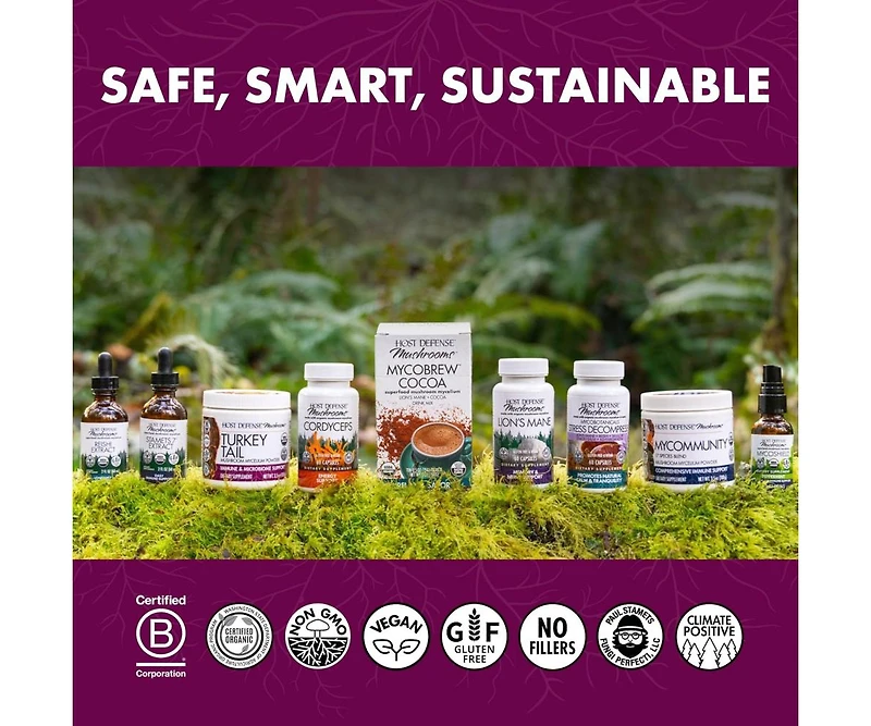 Host Defense Turkey Tail Capsules