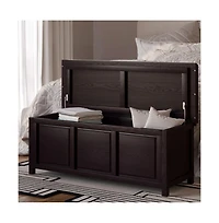 John Louis Home Solid Wood Open Top Storage Bench