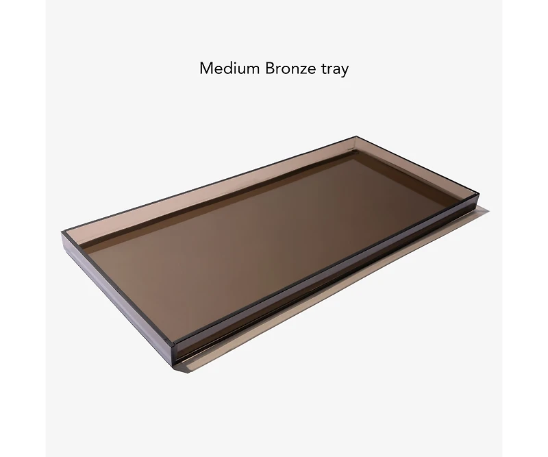 Hiddin Grey Overflow Feeder Tray, Medium