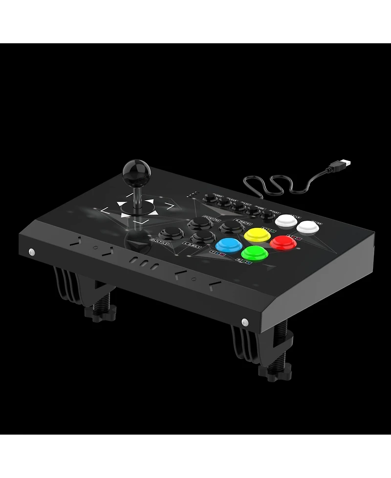 Doyo Arcade Stick, Fight Stick with Octagonal Gate - Fight Sticks Pc Ultra Moddable - Arcade Fight Sticks Controller