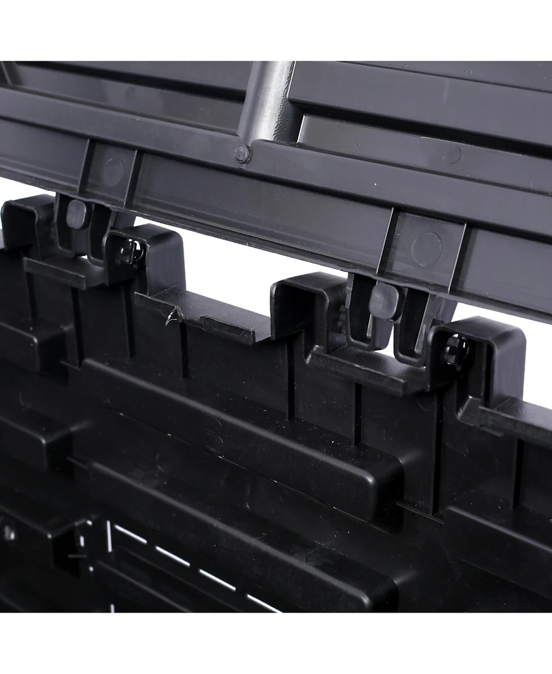 Slickblue Garden Composter Bin Made from Recycled Plastic – 90 Gallons (340 Liters) Large Capacity Compost Bin for Fertile Soil