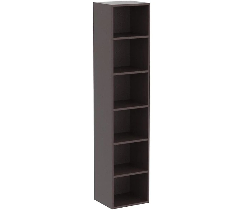 Tribesigns 70.9 Inch Tall Narrow Bookcase with Storage, 6 Tier Cube Display Shelves for Home Office