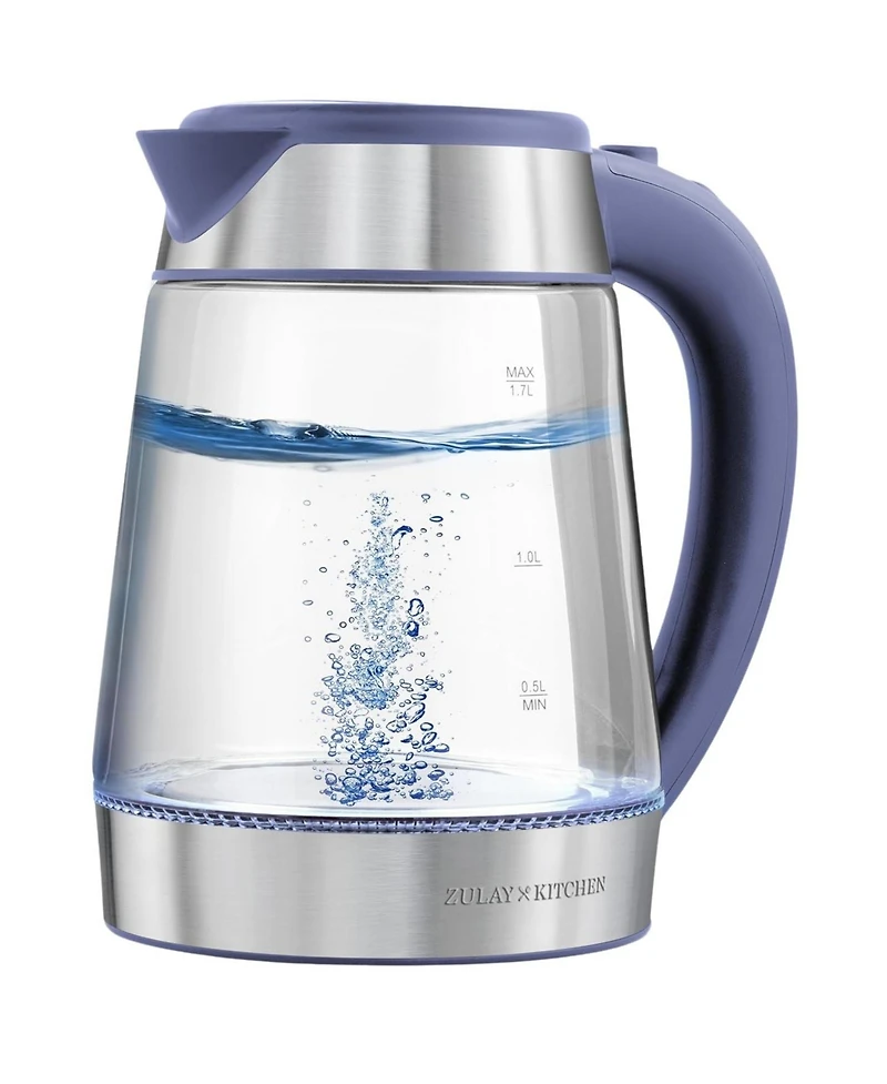 Zulay Kitchen Fast-Boiling Electric Kettle - 1.7L Hot Water Kettle 1500W With Auto Shut-Off