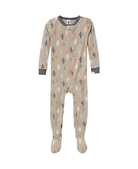 Gerber Baby Boys Snug Fit Footed Pajamas, 4-Pack, Moose