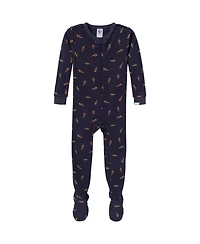 Gerber Baby Boys Snug Fit Footed Pajamas, 4-Pack, Moose