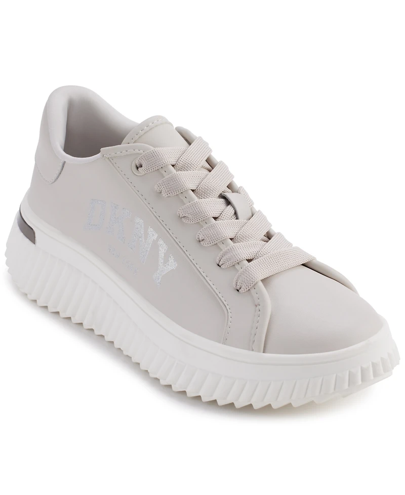 Dkny Women's Larissa Lace Up Platform Sneakers