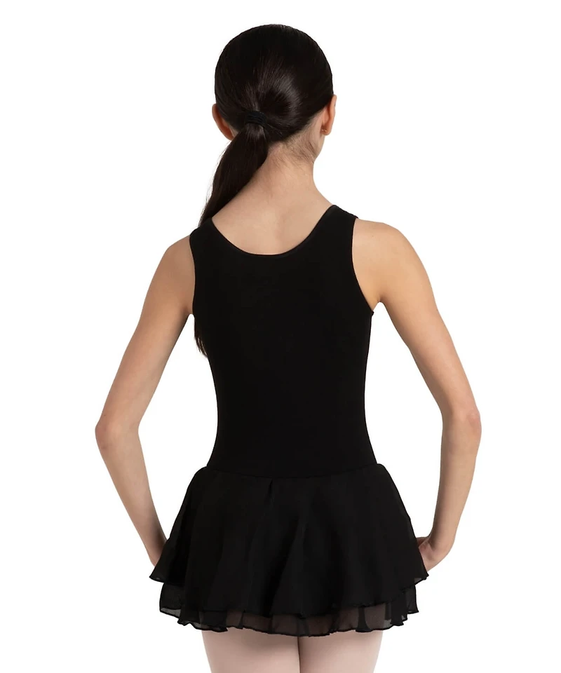 Capezio Girls Double Layer Skirt Tank Dress