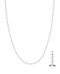 Macy's Gold-Plated Crystal Long Necklace