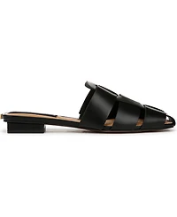Franco Sarto Women's Tavana Fisherman Square Toe Flat Mules