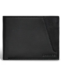 Champs Men's Iconic Collection Leather Bi-Fold Wallet