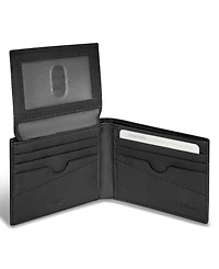 Champs Men's Camo Collection Leather Top Wing Wallet