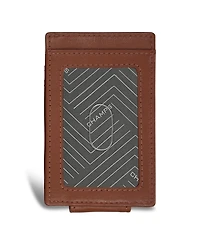 Champs Men's Onyx Collection Leather Mag Card Case
