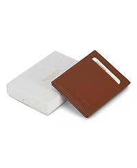 Champs Men's Onyx Collection Leather Mag Hybrid Card Holder