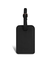 Champs Men's Onyx Collection Leather Luggage Tags