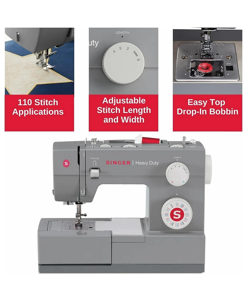 Heavy Duty Sewing Machine w/Bundle
