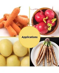 Cornssil Kproduct4u K-cornssil Potato & Vegetable Peeling Pla Scrubber, Yellow, 4 pcs