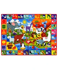 Quokka 78x59 Abc Classroom Rug for Kids - Alphabet Learning Area