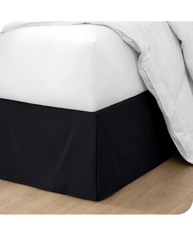 Bare Home Tailored 15" Pleated Bedskirt King