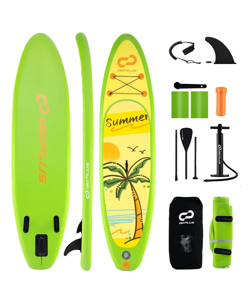 Hongge Inflatable Stand up Paddle Board iSUP Board Accessories with 3 Fins