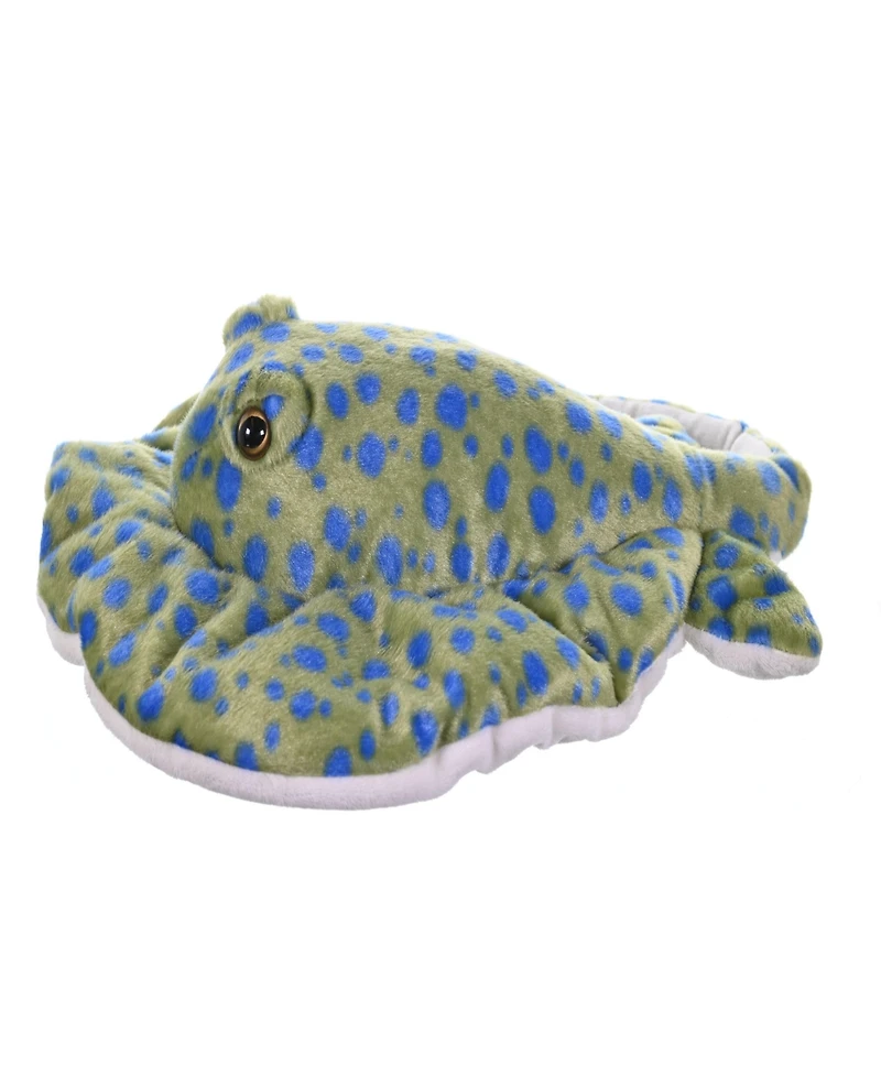 Wild Republic Cuddlekins Blue Spotted Ray Stuffed Animal, 12 Inches