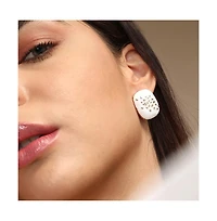 Sohi Women's The Aureate Stud Earrings