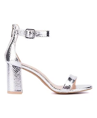 Lulu Women's Single Band Heel Sandals