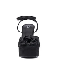 Women's Raya- Flower Platform Heels Pump