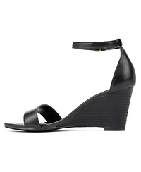 Sharona Women's Ankle Wrap Wedge Sandals