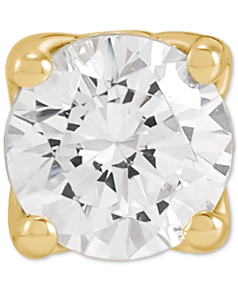 Grown With Love Igi Certified Lab Grown Diamond Single Stud Earring (1/4 ct. t.w.) in 14k White or Yellow Gold