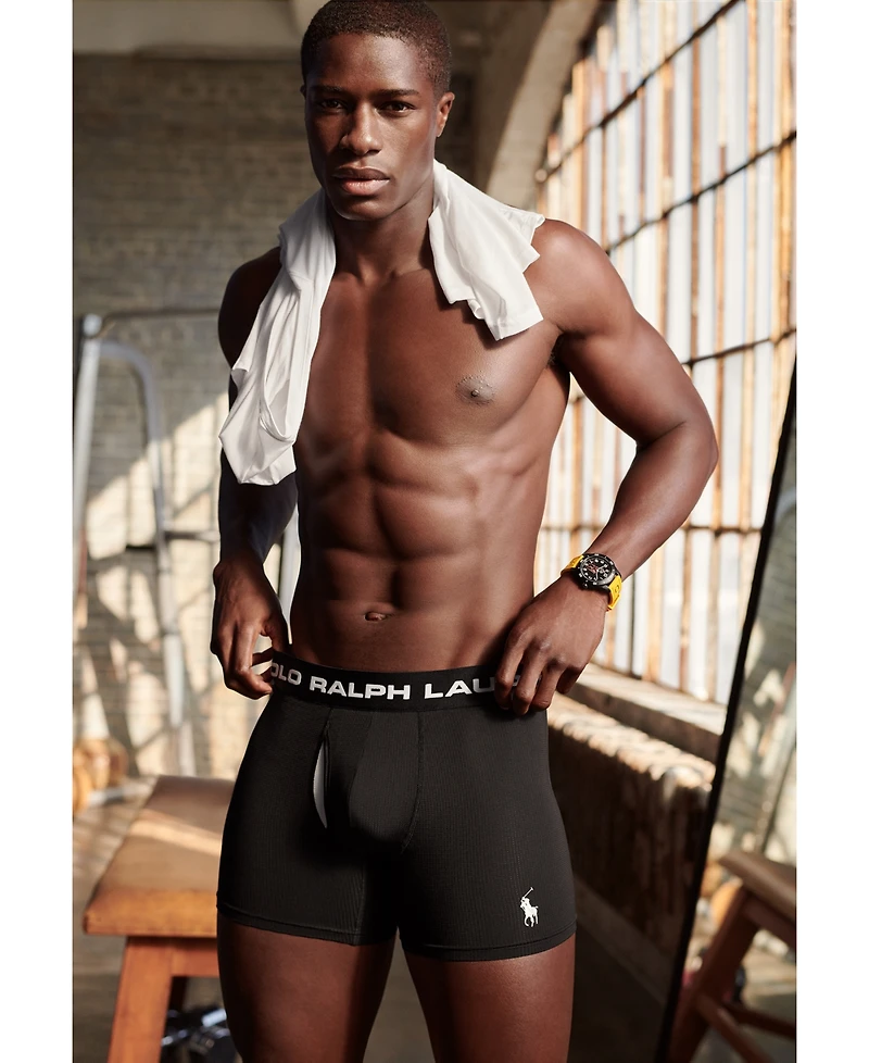 Polo Ralph Lauren Men's 3-Pack Perfect Pouch Boxer Briefs