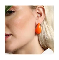 Sohi Women's The Medium Teardrop Stud Earrings