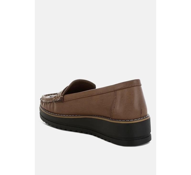 Croyda Fringed Nubuck Loafers