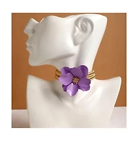 Sohi Women's The Poppy Choker Necklace