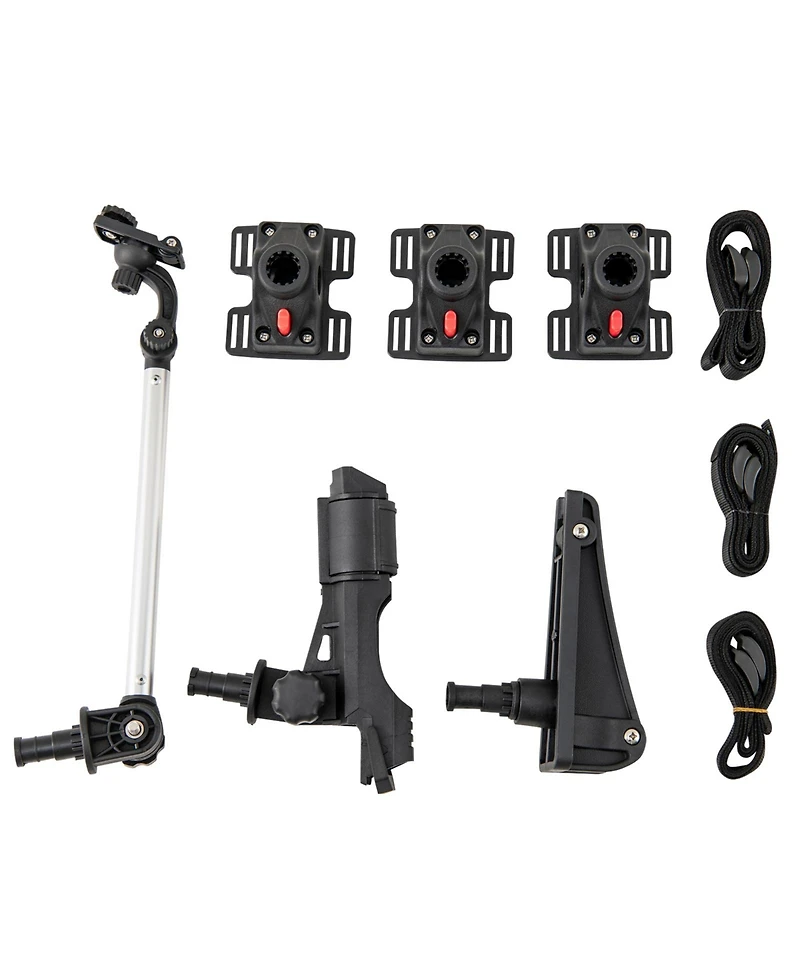 Hongge 360° Rotatable Fishing Boat Kayak Accessory Set of 3