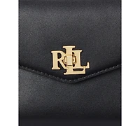 Lauren Ralph Leather Small Farrah Satchel
