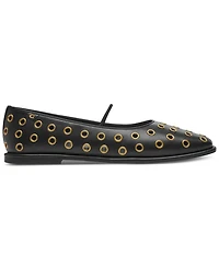 Coach Women's Emilia Grommet Mary Jane Flats