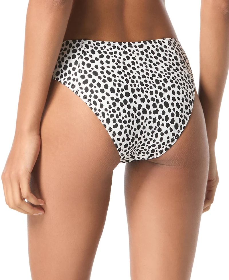 Michael Michael Kors Women's High-Leg Bikini Bottoms