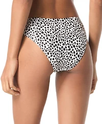 Michael Michael Kors Women's High-Leg Bikini Bottoms