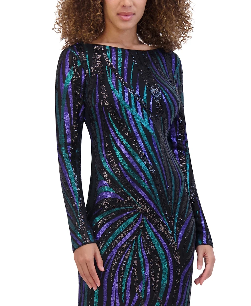 Siena Women's Sequined Bodycon Dress