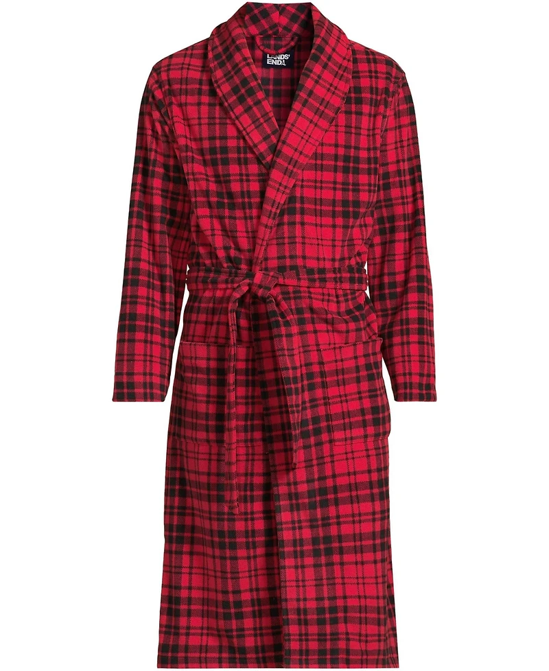 Lands' End Men's Fleece Robe