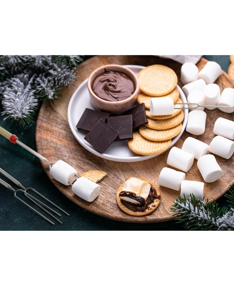 Long Marshmallow Roasting Sticks Extendable Design