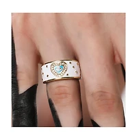 Sohi Women's The Evil Heart Finger Ring