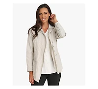 Stella Carakasi Women's Button Front The Edge Blazer