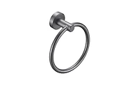 Slickblue Towel Ring Golden Gold, Bath Hand Towel Ring Thicken Space Aluminum Round Towel Holder for Bathroom