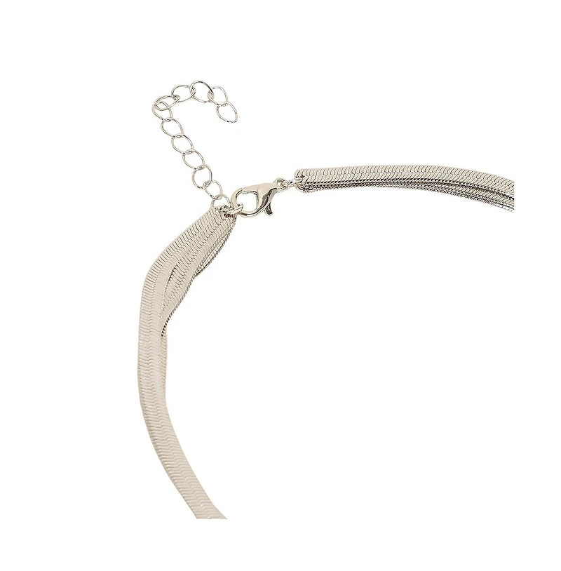 Sohi Women's The Snakechain Multi-Layer Necklace
