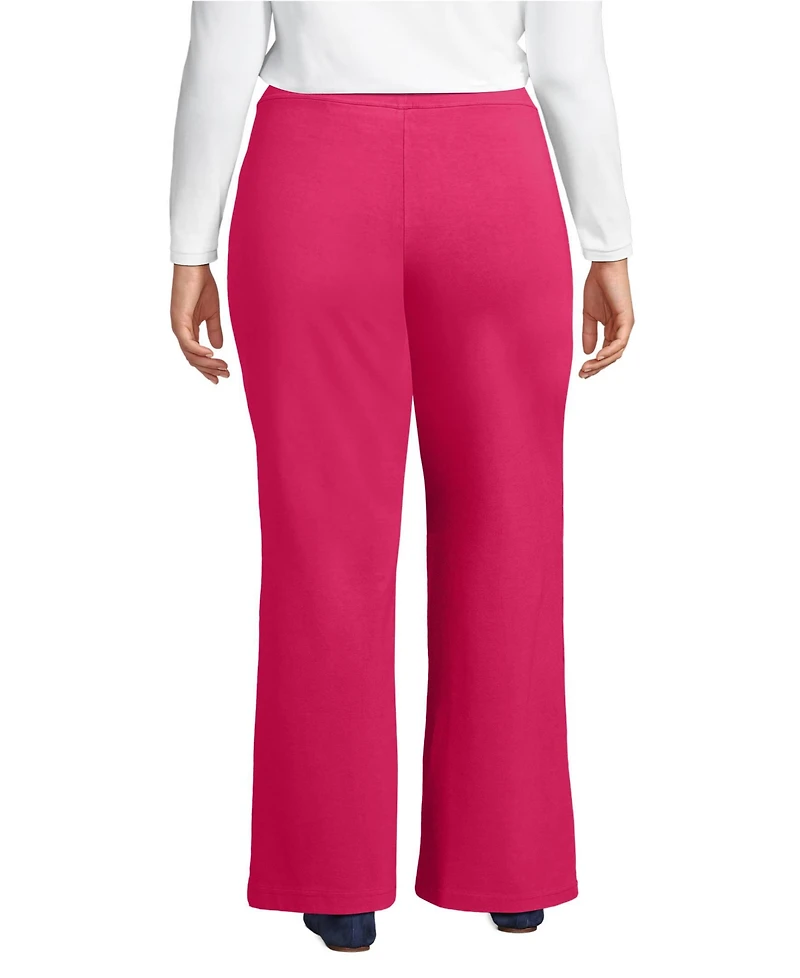 Lands' End Women's Starfish High Rise Wide Leg Pants