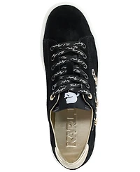 Karl Lagerfeld Paris Women's Cate Sayings Lace Up Sneakers